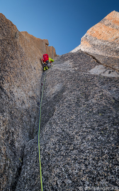 Philippe in Kolhman exit (© A. Gatta)