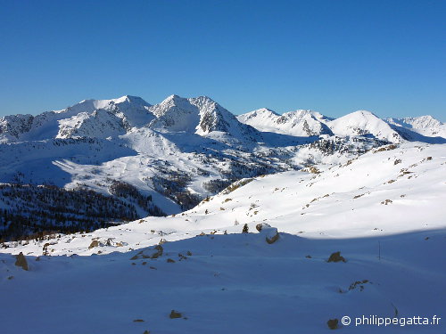 The peaks above Isola 2000 (© P. Gatta)