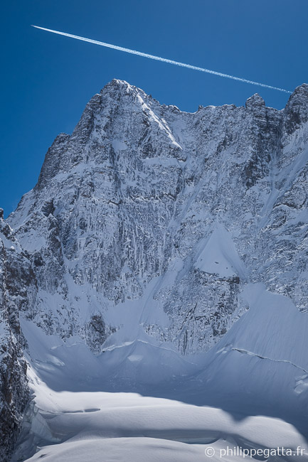 North face of Pointe du Domino (© P. Gatta)