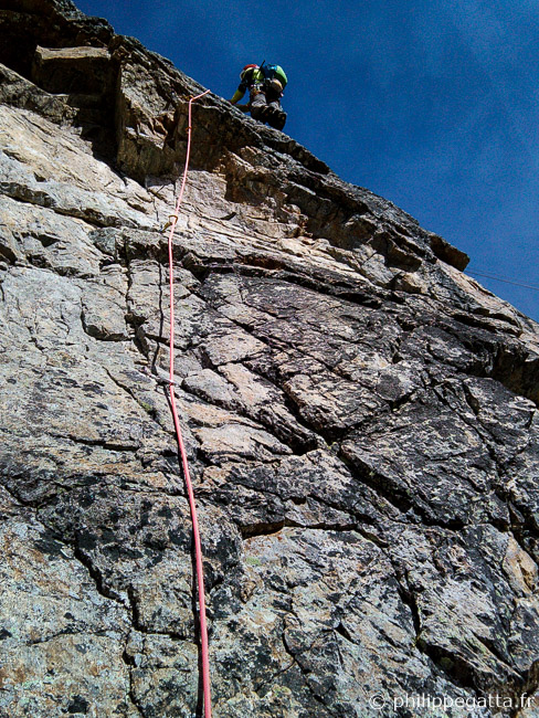 La Fin de Babylone, 6th pitch, 6c (© P. Gatta)