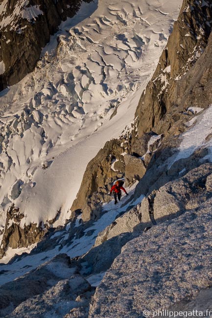 The Niche of Les Drus (© P. Gatta)