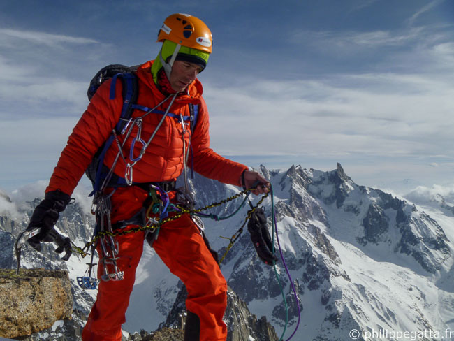 Top of Petit Dru (© A. Chabot)