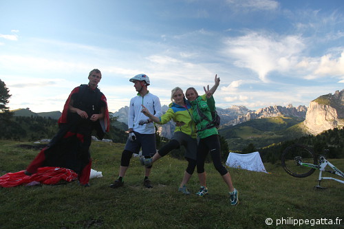 Leo Houlding, Rob Jarman, Leah Crane, Anna Gatta (© Philippe. Gatta)