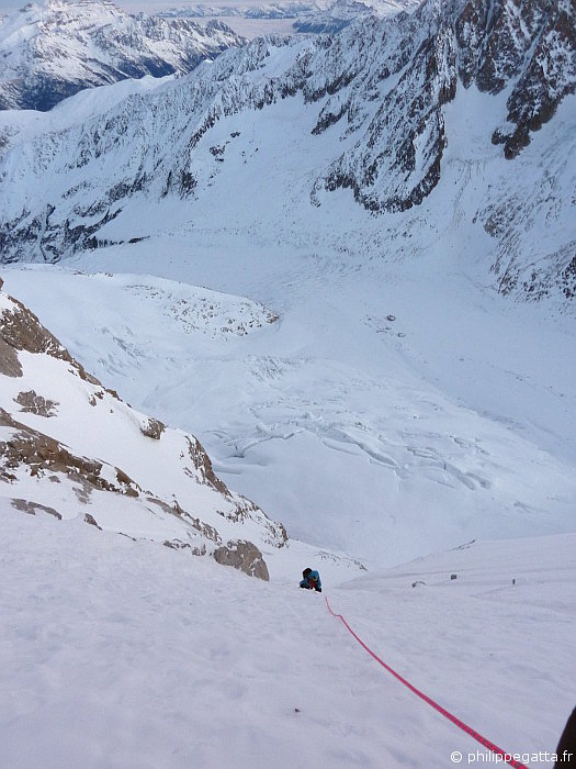 Carine Salvy in the first pitches of Vivagel (© P. Gatta) 