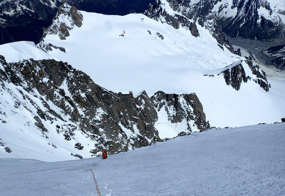 End of Couloir Macho (© A. Chabot)