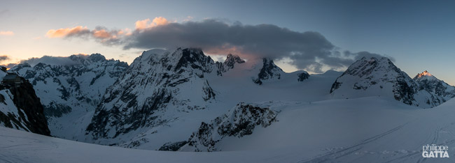 Haute Route: sunrise (© P. Gatta)