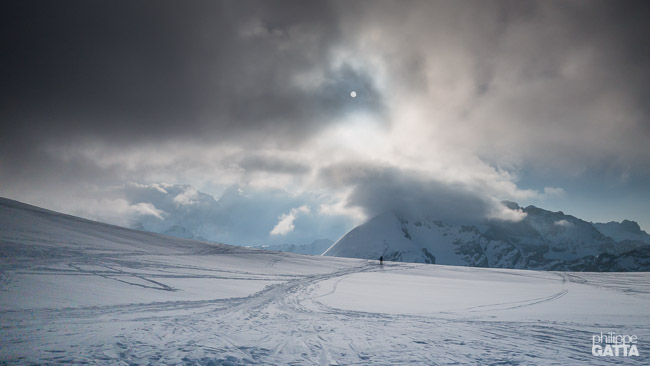 Haute Route: Col de L'Evèque (© P. Gatta)