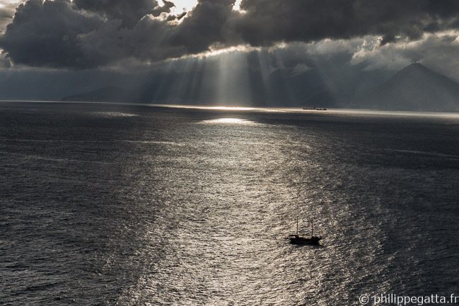 View from Antalya during a stormy day. Geyikbayiri (© P. Gatta)