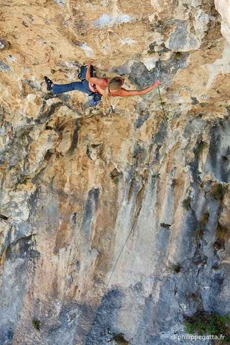 Anna in Y'a pas d'arrangement, 8a (© P. Gatta)