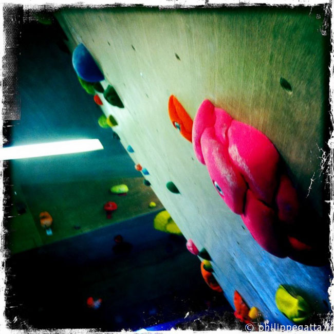 Boulder competition in Val de Grimpe (© Anna Gatta)