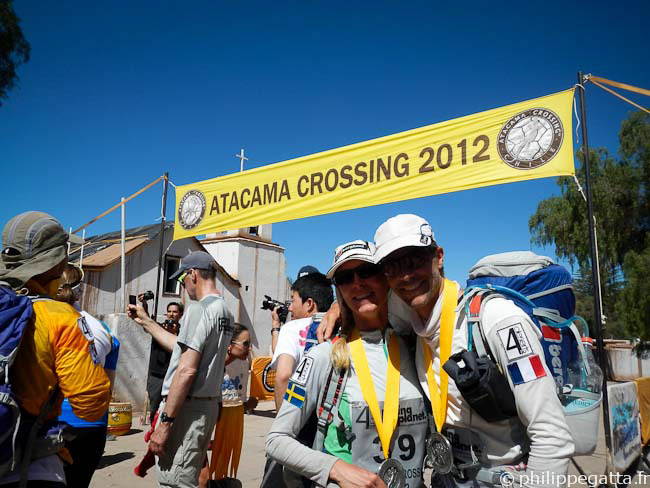 Finish line of the Atacama Crossing (© P. Gatta)