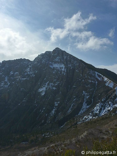Montagne de Mairola from the Baisse des Abrics (© P. Gatta)