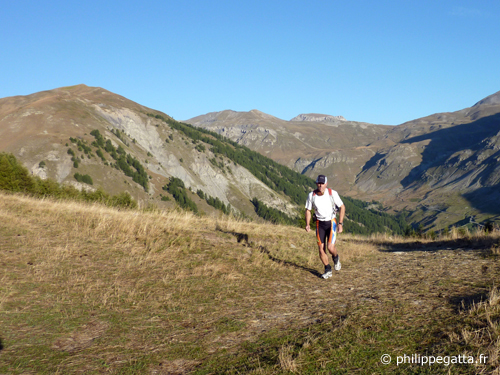 Philippe on the GR5 (© Anna Gatta)