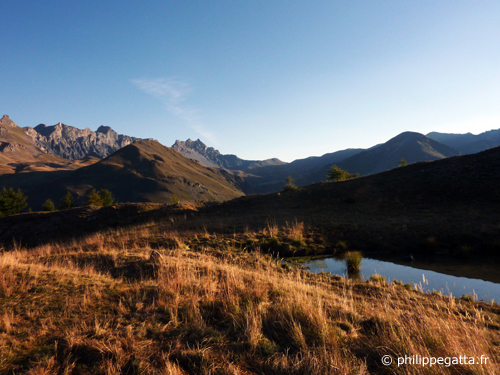 From the Cime de Pelousette to the Trois Eveques (© Philippe. Gatta)