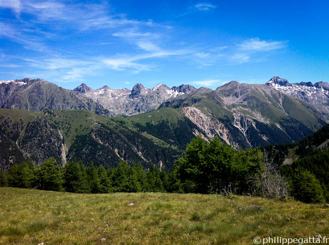 View from Cime de la Palu (© P. Crahes)