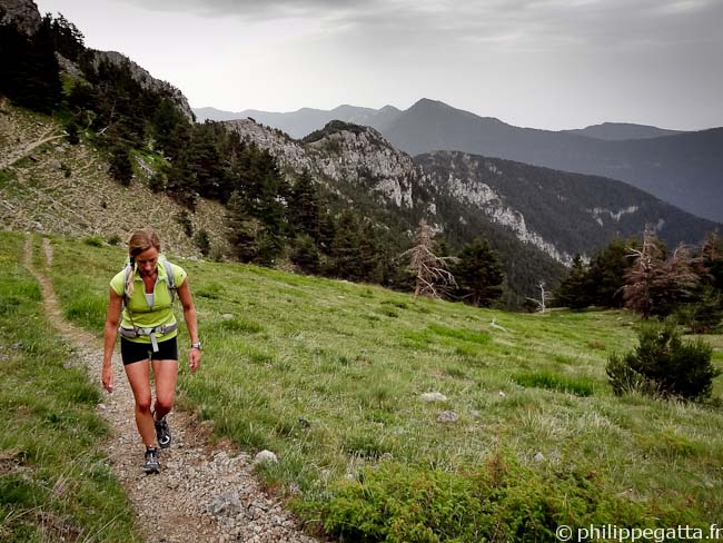 Anna in Vallon des Millefonts (© Philippe Gatta)