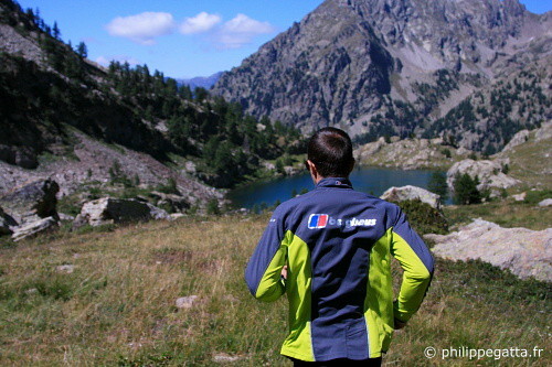 Running around the Lake Trecolpas (© P. Gatta)