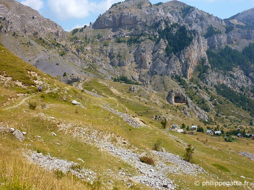 View from Summit of Countent, 1988m (© P. Gatta)