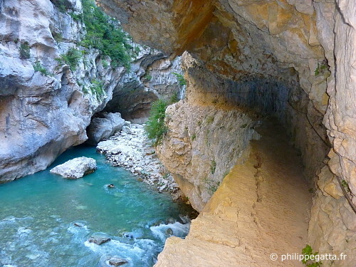 Trail Imbut, Verdon(© P. Gatta)