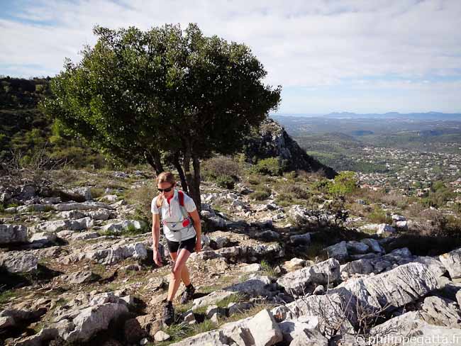 Anna on the Trail (© Philippe Gatta)