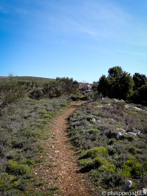 Anna on the Trail (© Philippe Gatta)