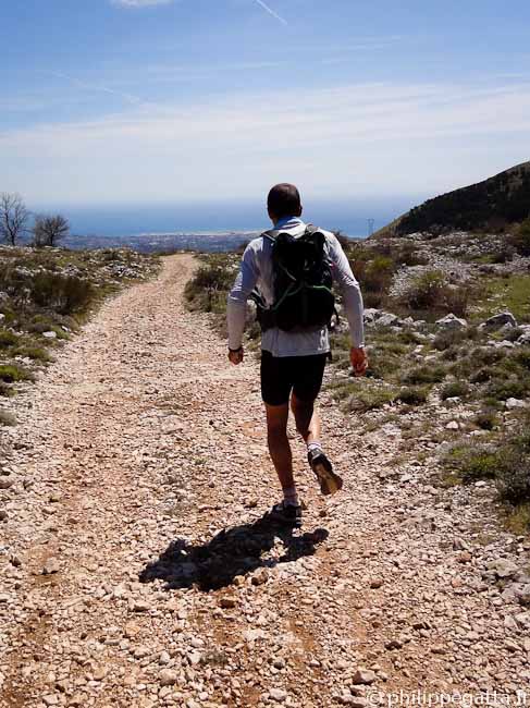 Philippe on the way back to Vence (© Anna Gatta)