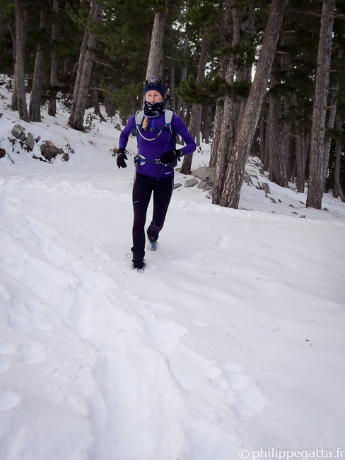 Anna at Mont Ferion (© Philippe Gatta)