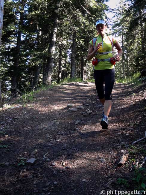 Anna, Turini forest (© Philippe Gatta)