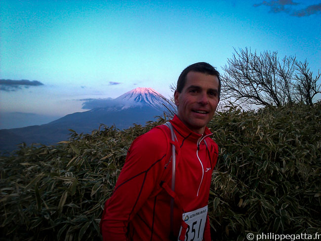 Philippe during the UTMF (© Philippe Gatta)